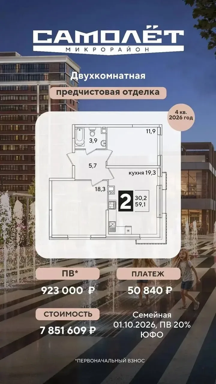Появляются первые расчеты по новым условиям семейной ипотеки!