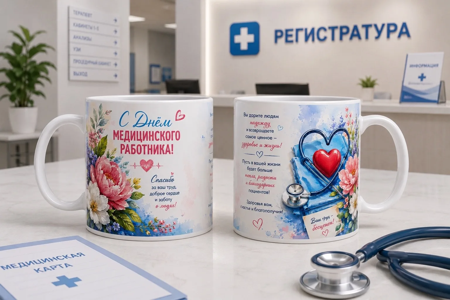 Поздравляю с Днем медицинского работника! Ваше призвание — помогать другим, возвращать ...