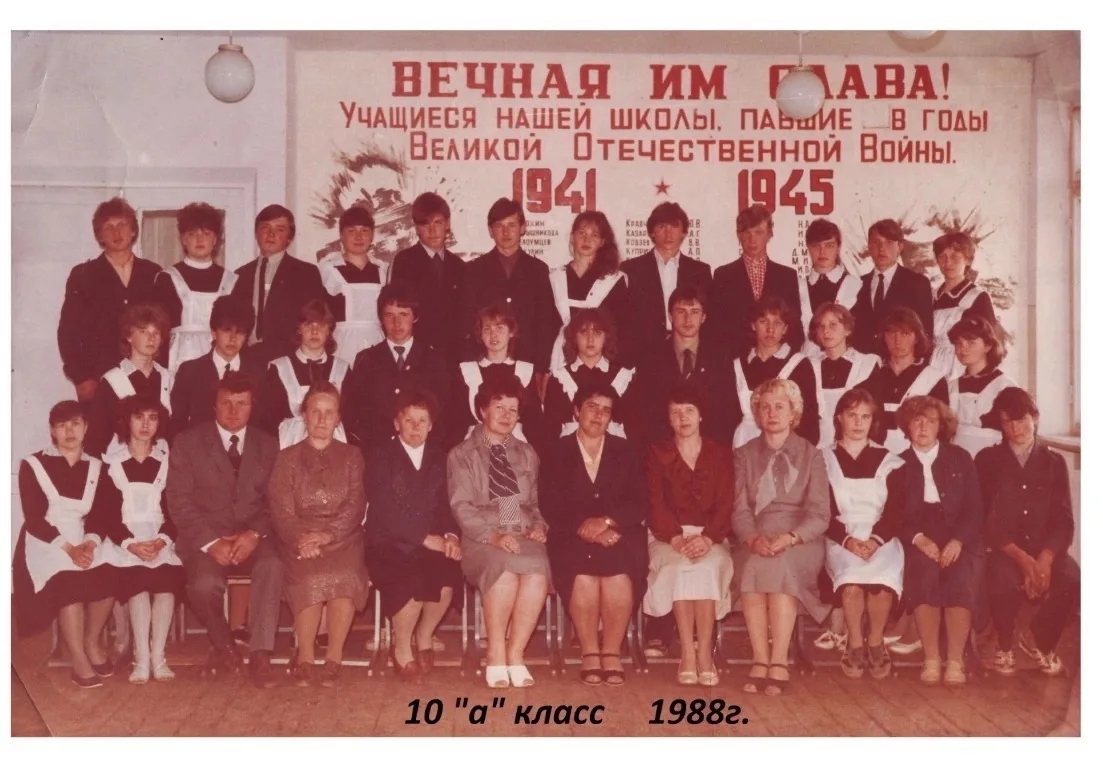 📸 Школьный фотоальбом: Выпуск - 1988 год 📔

☝️ Сегодня в объективе — 1988-й. Год, когда выпускники