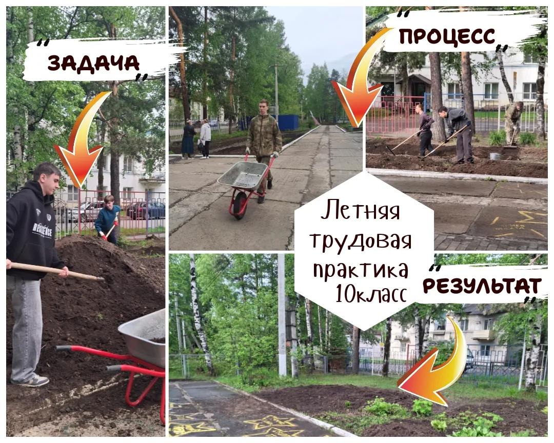 Июнь в #гимназиячегдомын - это не только летний пришкольный лагерь и экзамены... это ещё и летняя тр