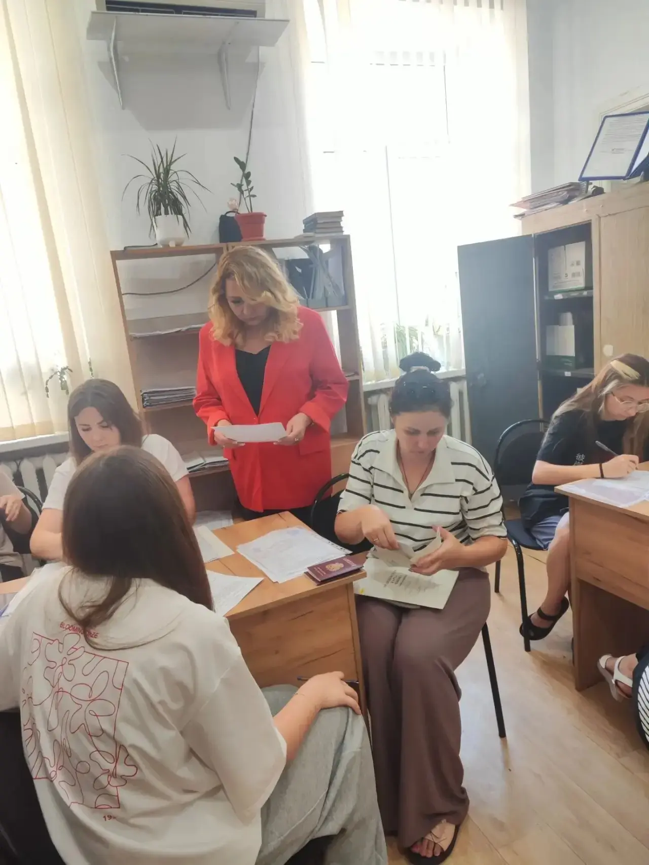 Сегодня ММТТ посетил начальник отдела профессионального образования Министерства образования и науки
