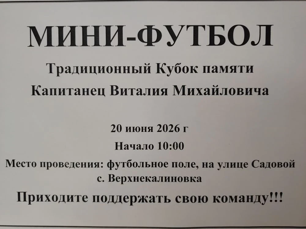 #Кашарскоесельскоепоселение
#ФутболТурнирпамяти
#ТрадиционныйКубокПамяти