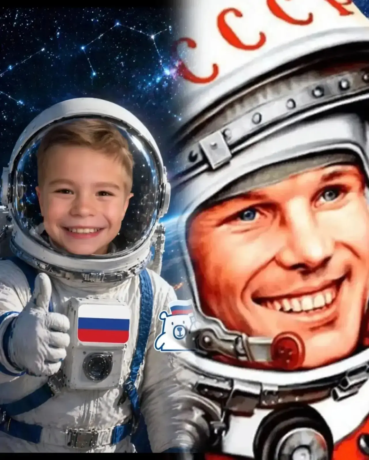 Ребята из 3Г класса с гордостью присоединяются к Всероссийской акции «Улыбка Гагарина» в 2026 году! 