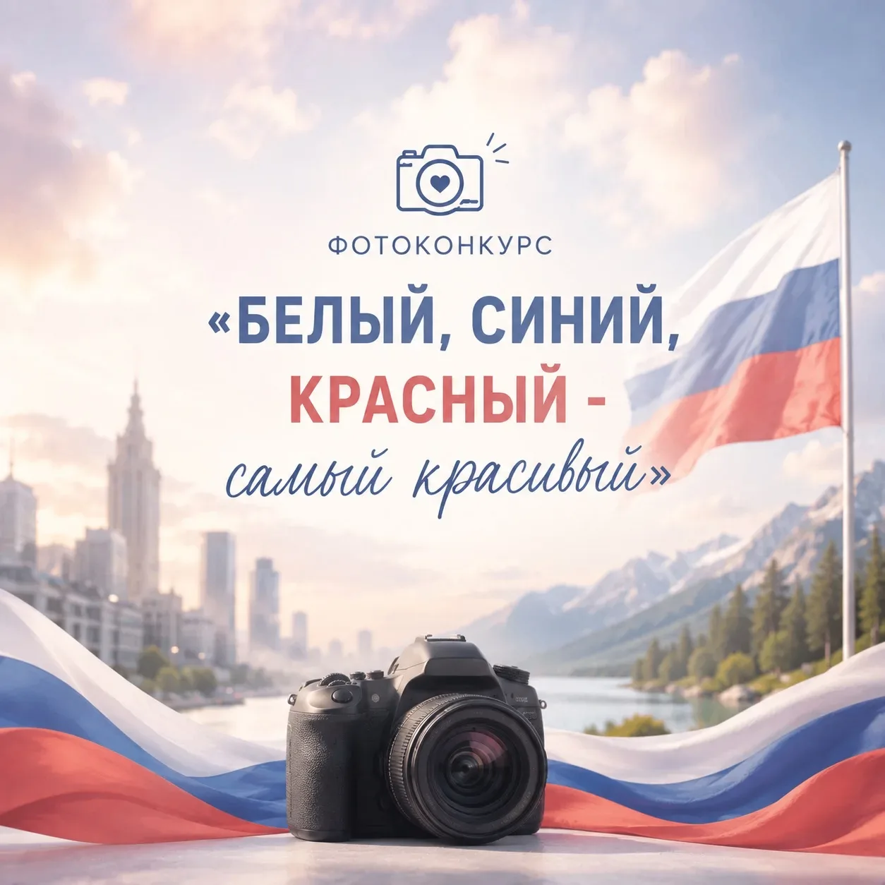 🇷🇺«БЕЛЫЙ, СИНИЙ, КРАСНЫЙ - САМЫЙ КРАСИВЫЙ»