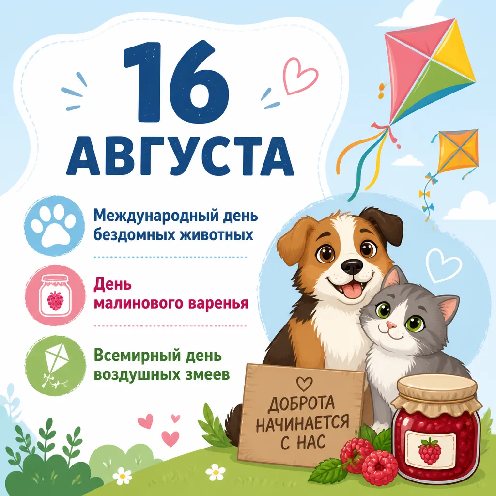 Сегодня 16 августа 2026 года