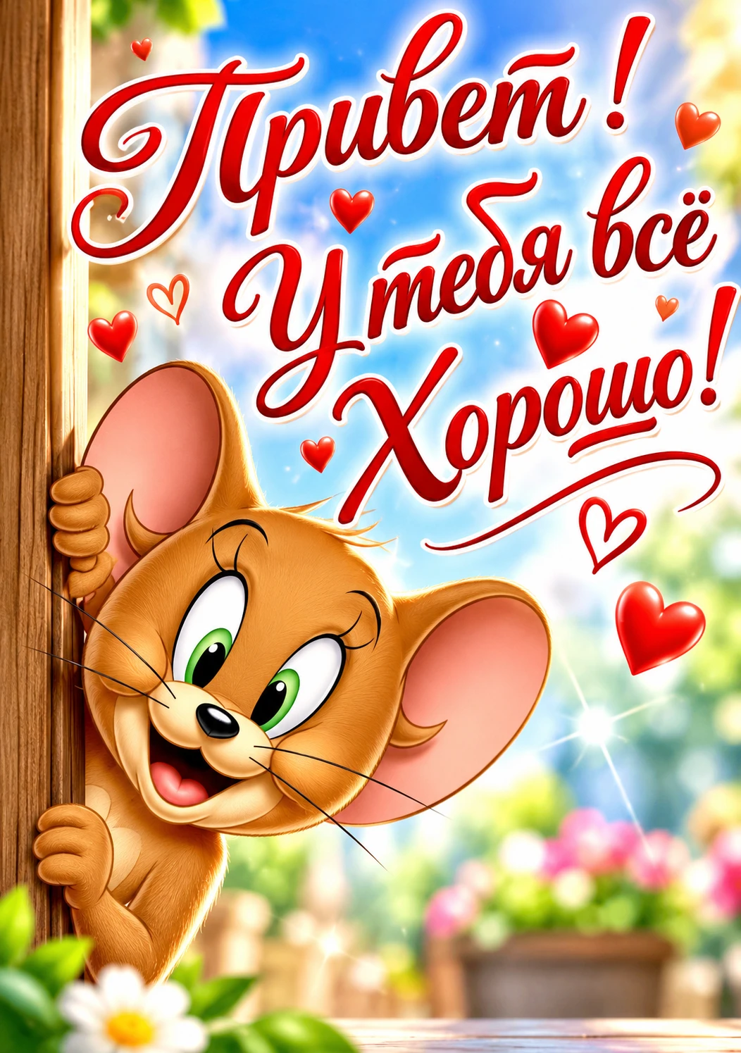 🐝 Привет, у тебя всё хорошо?)...! 🍒