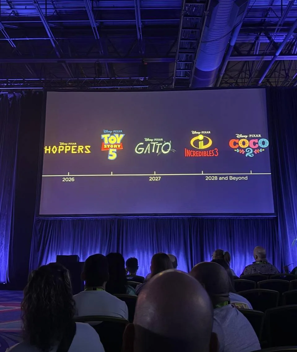 ✨ Расписание проектов от Pixar до 2028 года