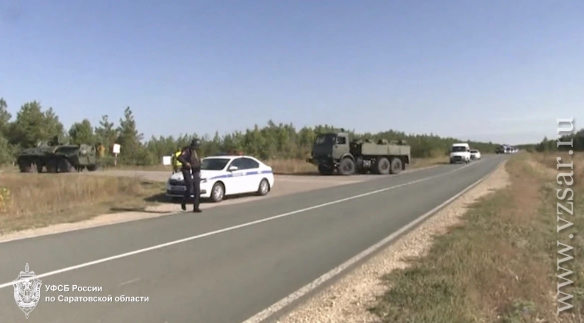 ⚡️Под Саратовом прошли учения по пресечению теракта на объектах Минобороны