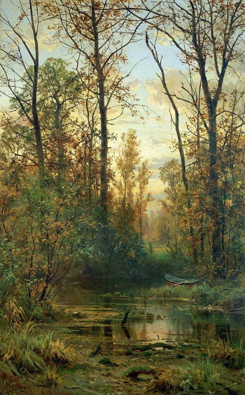 «Лесная заводь. Осень»