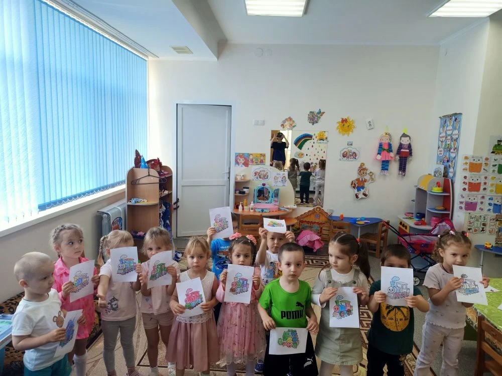 В младшей группе «Колокольчик» прошли мероприятия в рамках месячника «Железная дорога —...