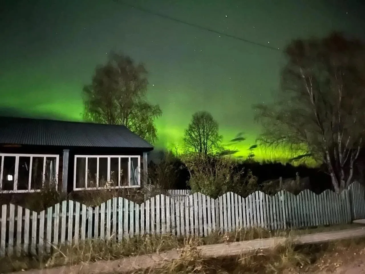 🤩 Тут недавно снова было северное сияние