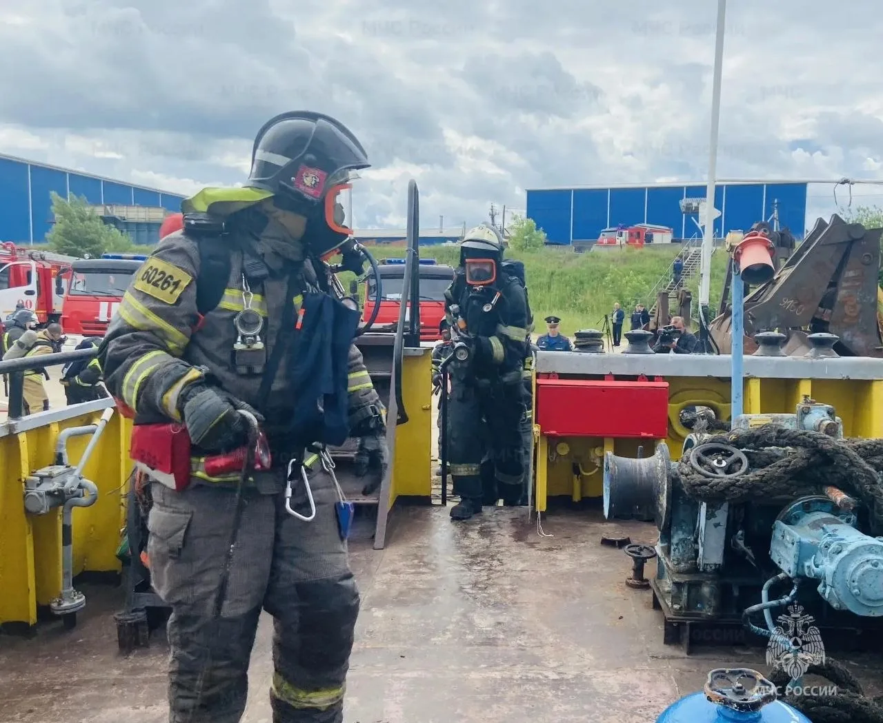 🚒 В Коломенском пожарно-спасательном гарнизоне прошли масштабные учения на объекте реч...