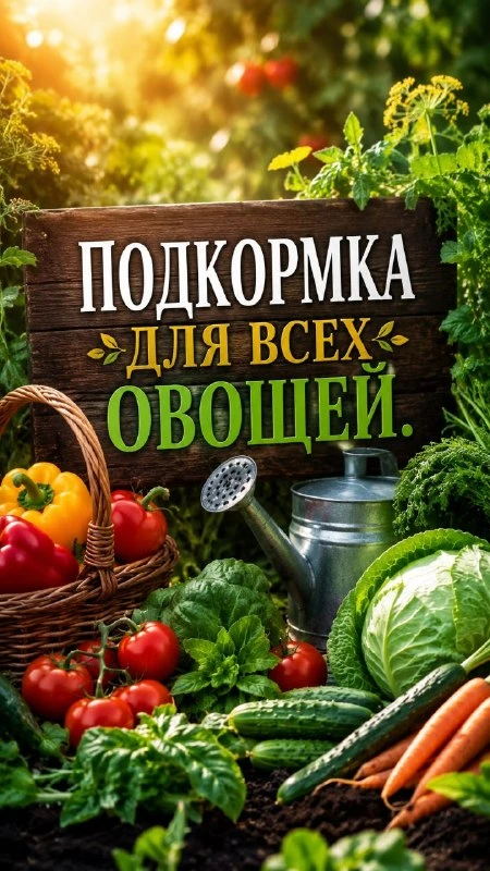 ПОДКОРМКА ДЛЯ ВСЕХ ОВОЩЕЙ

✅ Улучшает завязь.
✅ Цветочки не будут опадать.
✅ Предотвращает пожелтени