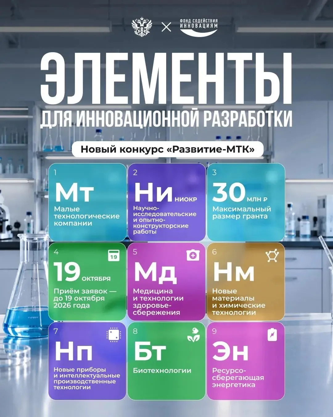 ⚡️ Объявлен конкурс «Развитие-МТК»