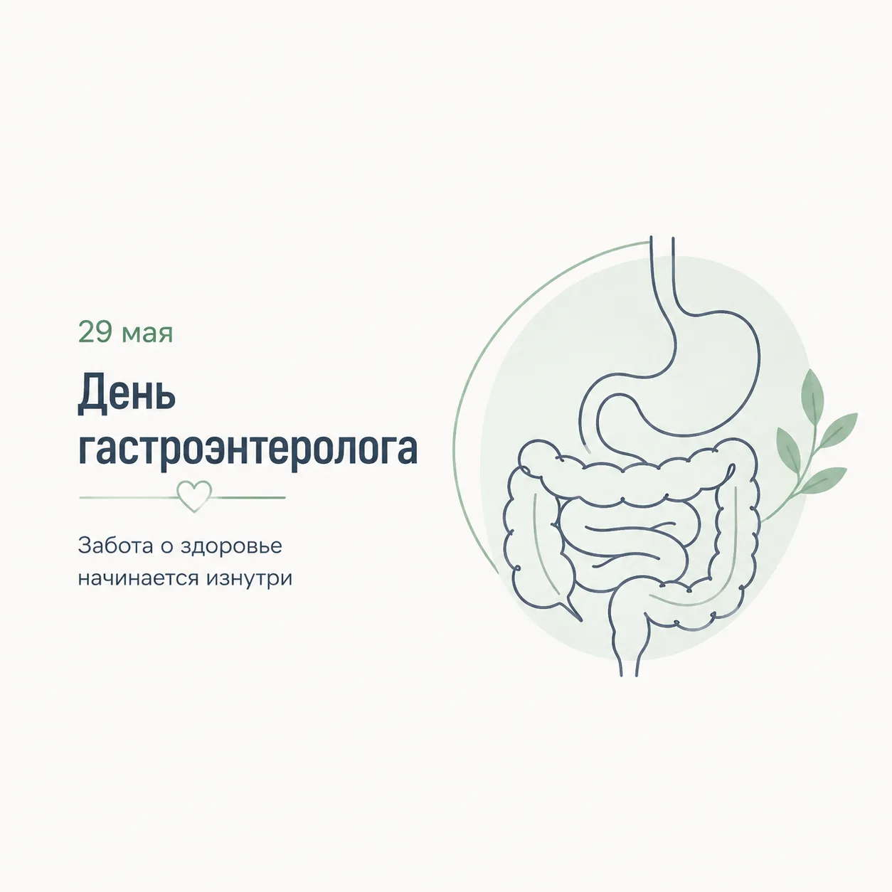 ⚕️ 29 мая — День гастроэнтеролога