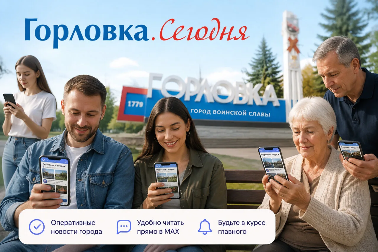 📱 Все важные новости Горловки — в твоём телефоне. Канал «Горловка.Сегодня» в MAX: собы...