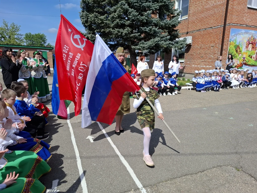В нашем детском саду прошёл трогательный праздник, посвящённый Дню Победы! 🎈