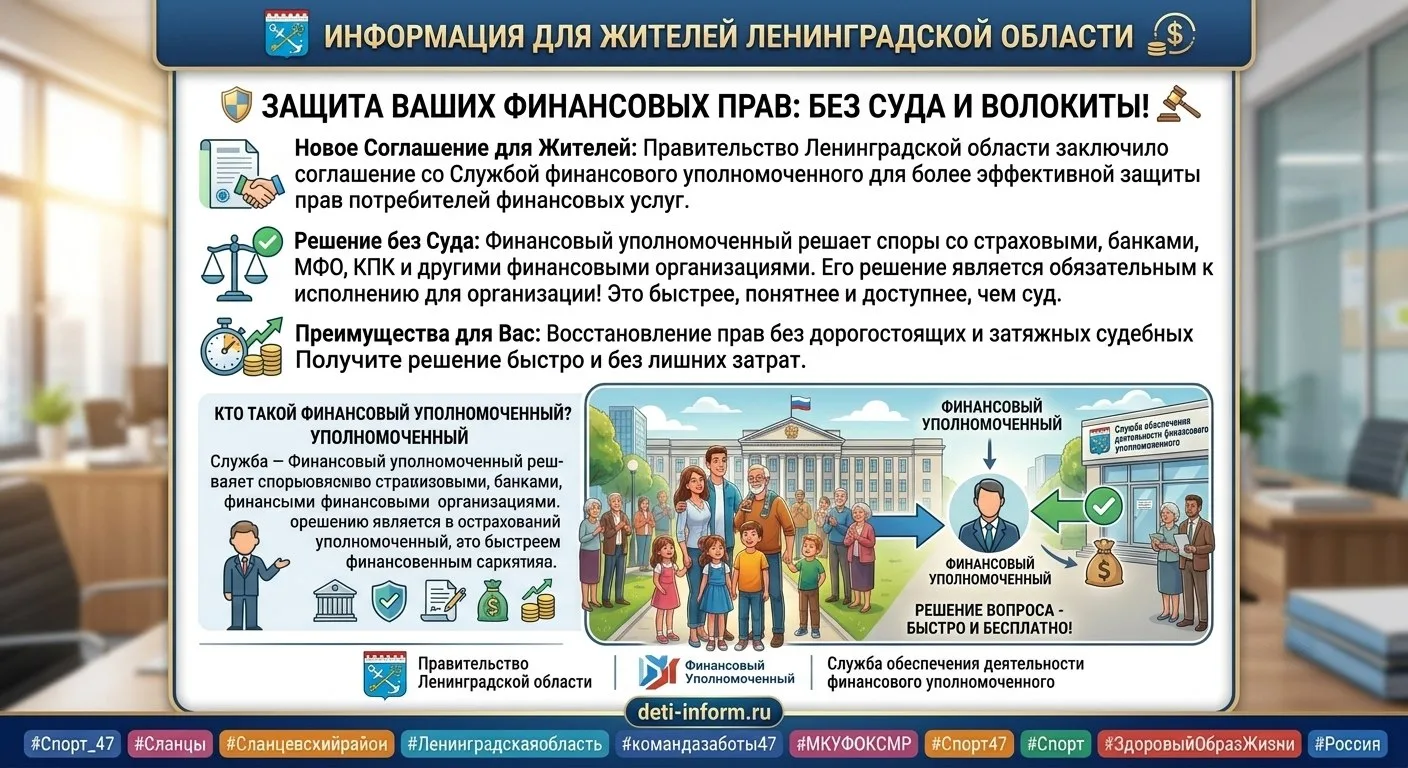 📢 Важная информация для жителей Ленинградской области! 📢