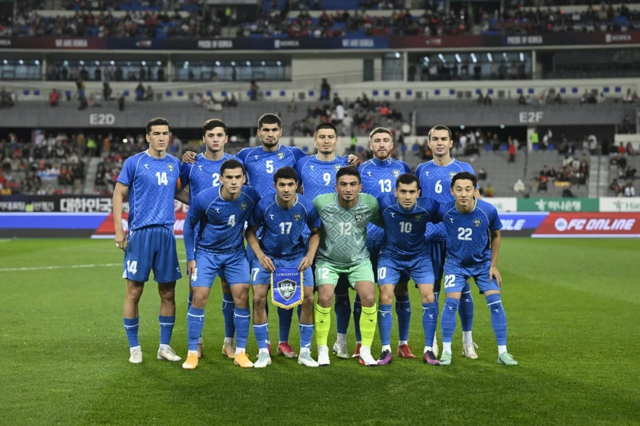🇺🇿 ⚽️Сборная Узбекистана поднялась на одну позицию в рейтинге ФИФА.