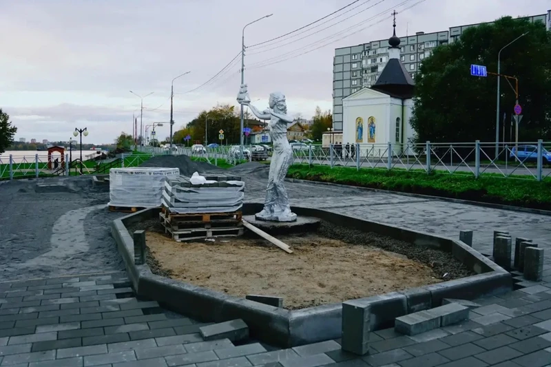 В Череповце набережную у "Ассоль" оформят в морском стиле