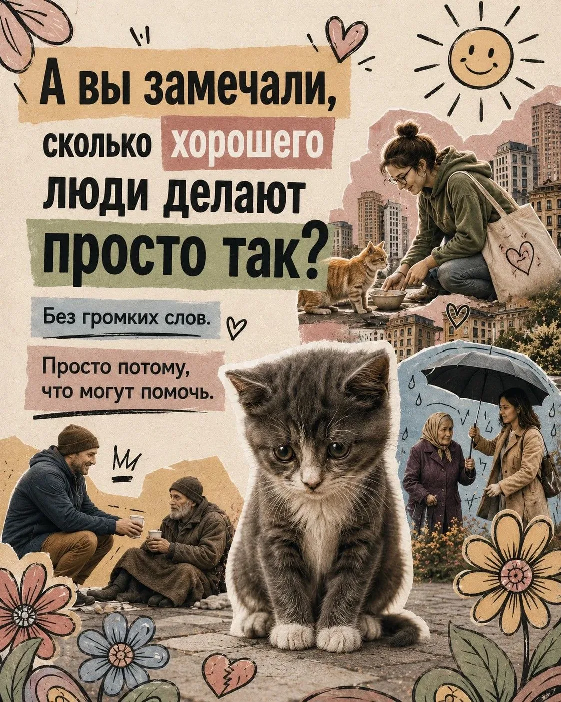 Никто не обязан. Просто есть те, кому не всё равно.