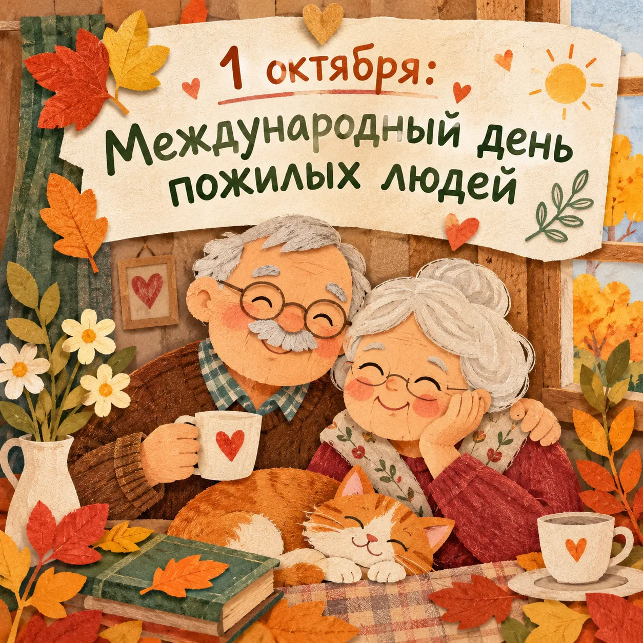 🍁 1 октября – День пожилого человека! 🍁 Забота, которая возвращается!