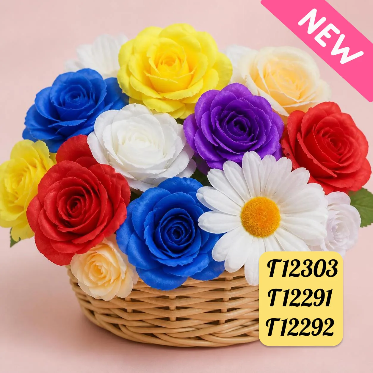 🌸 Н О В И Н К И 🌸
Друзья, три новых головы для ваших творческих проектов! Ромашки, розы и объёмные