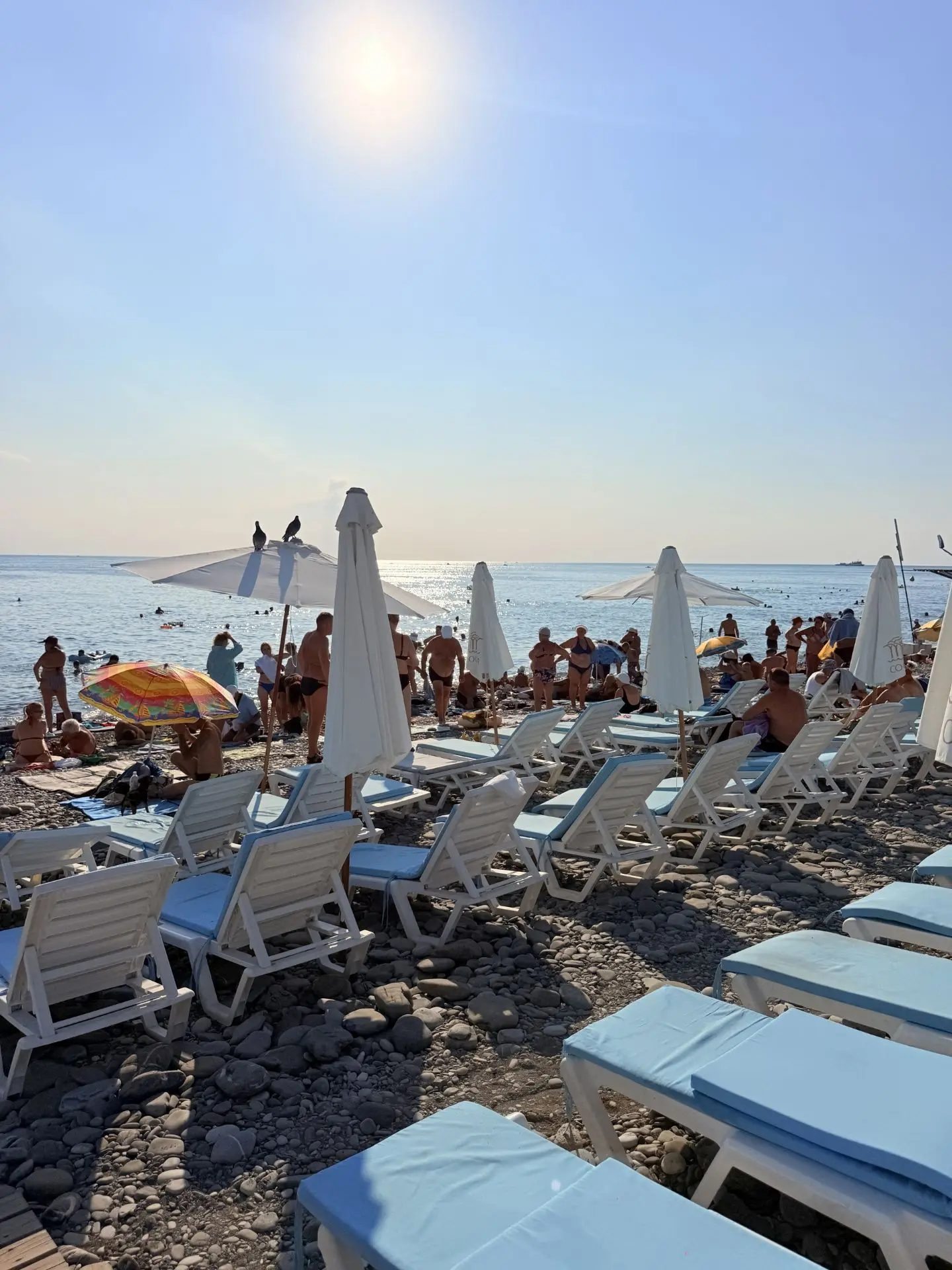 Пляж Взморье в конце августа 2026 года 🌊🩵