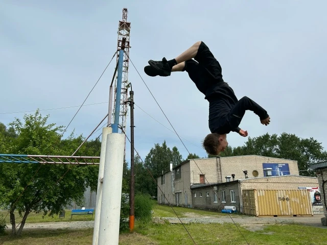 На стадионе «Вымпел» прошли выступления по воркауту!