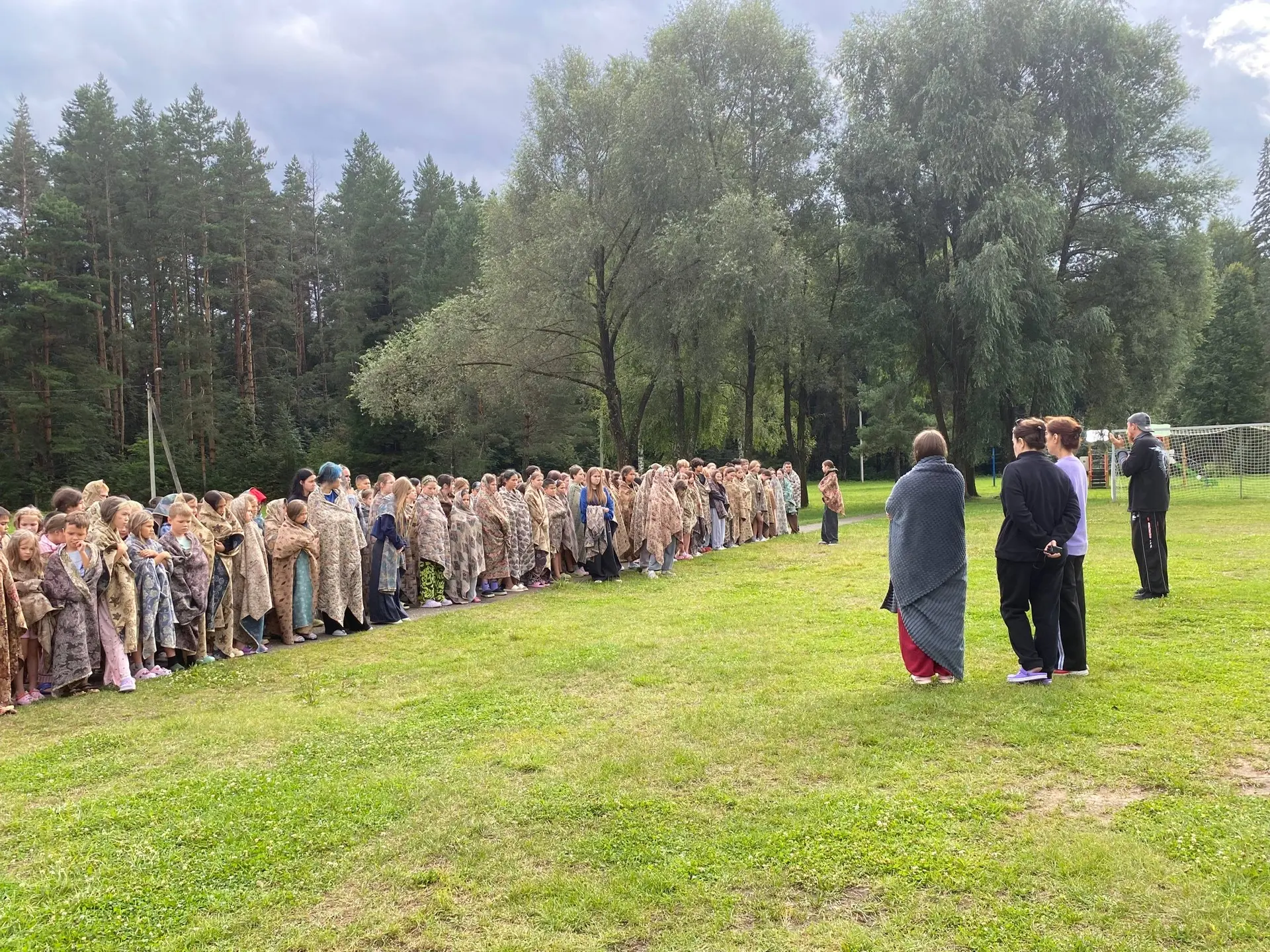 🚨 В лагере прошли учения по эвакуации детей из корпусов в экстренной ситуации.