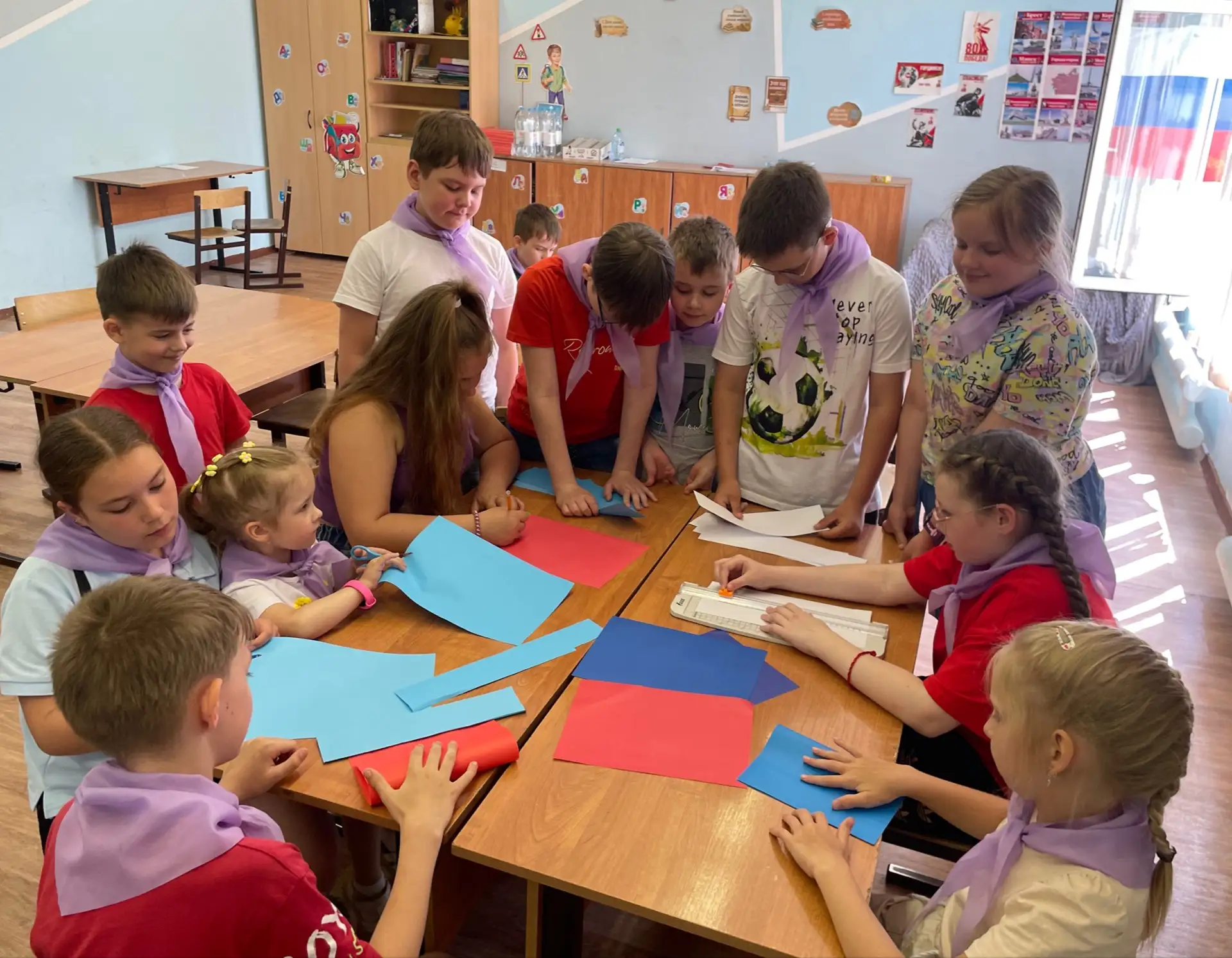 8 июня 2026г. В лагере дневного пребывания «Веселые ребята» 👧🏼👦🏻 дети 2-ого отряда(...
