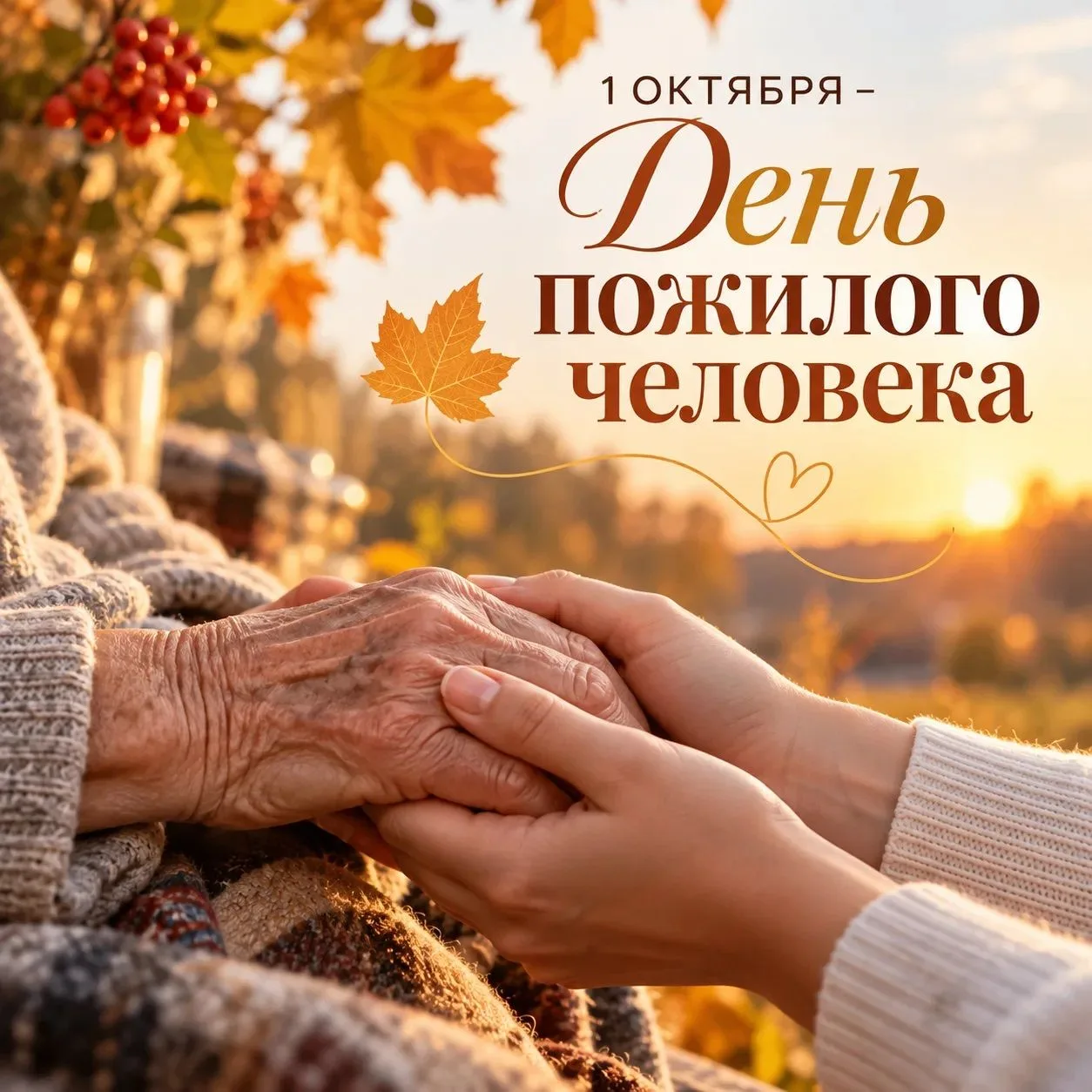 🍂 1 октября – День пожилого человека
