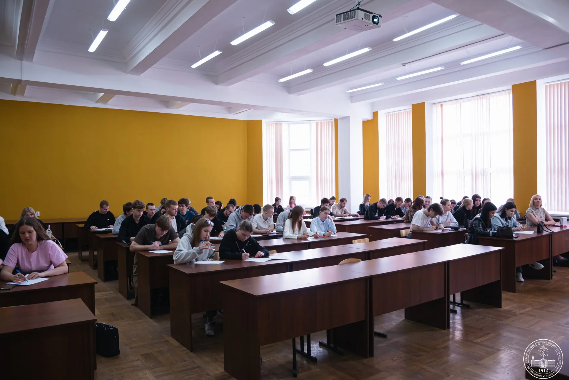 🌱Второй Всероссийский агродиктант во ВГАУ   Сегодня ВГАУ принял участие в мероприятиях в рамках феде