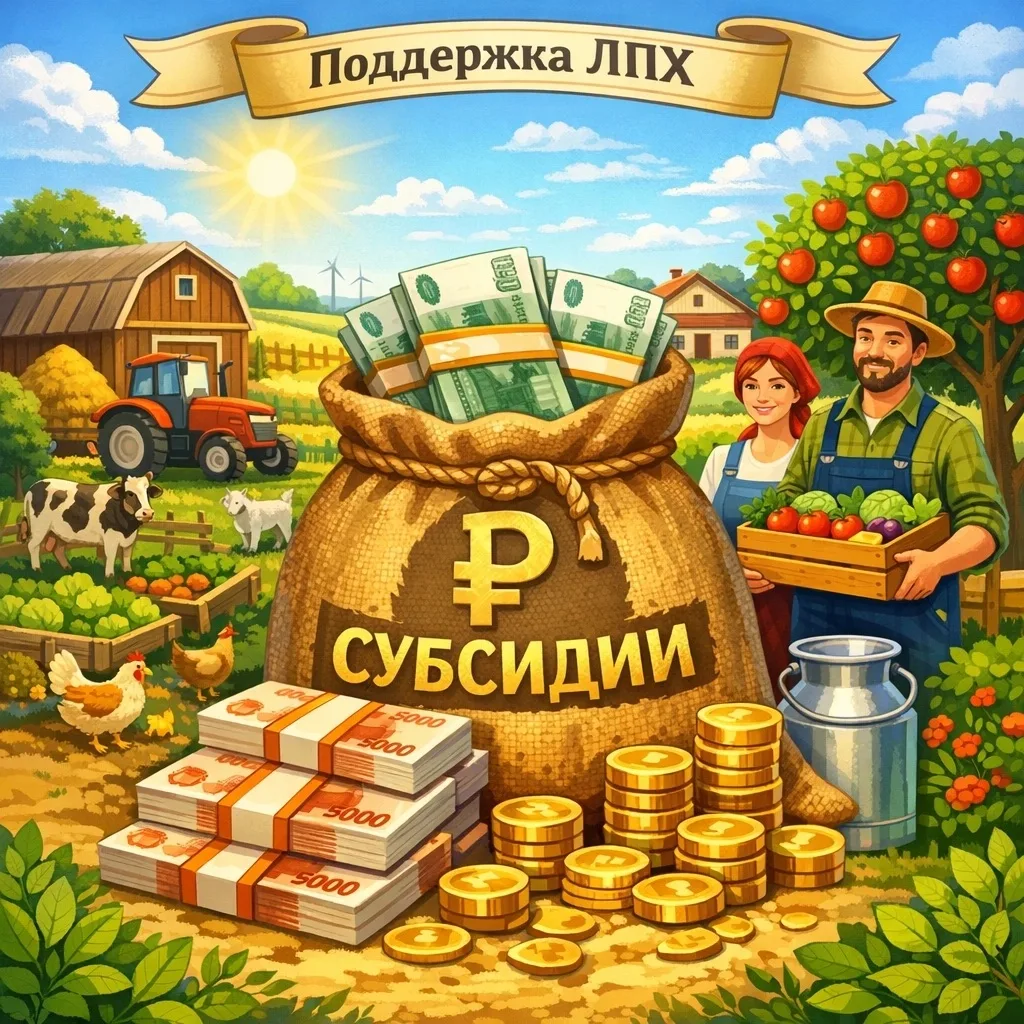 В Мостовском районе предоставляются субсидии гражданам, ведущим личное подсобное хозяйство, крестьян