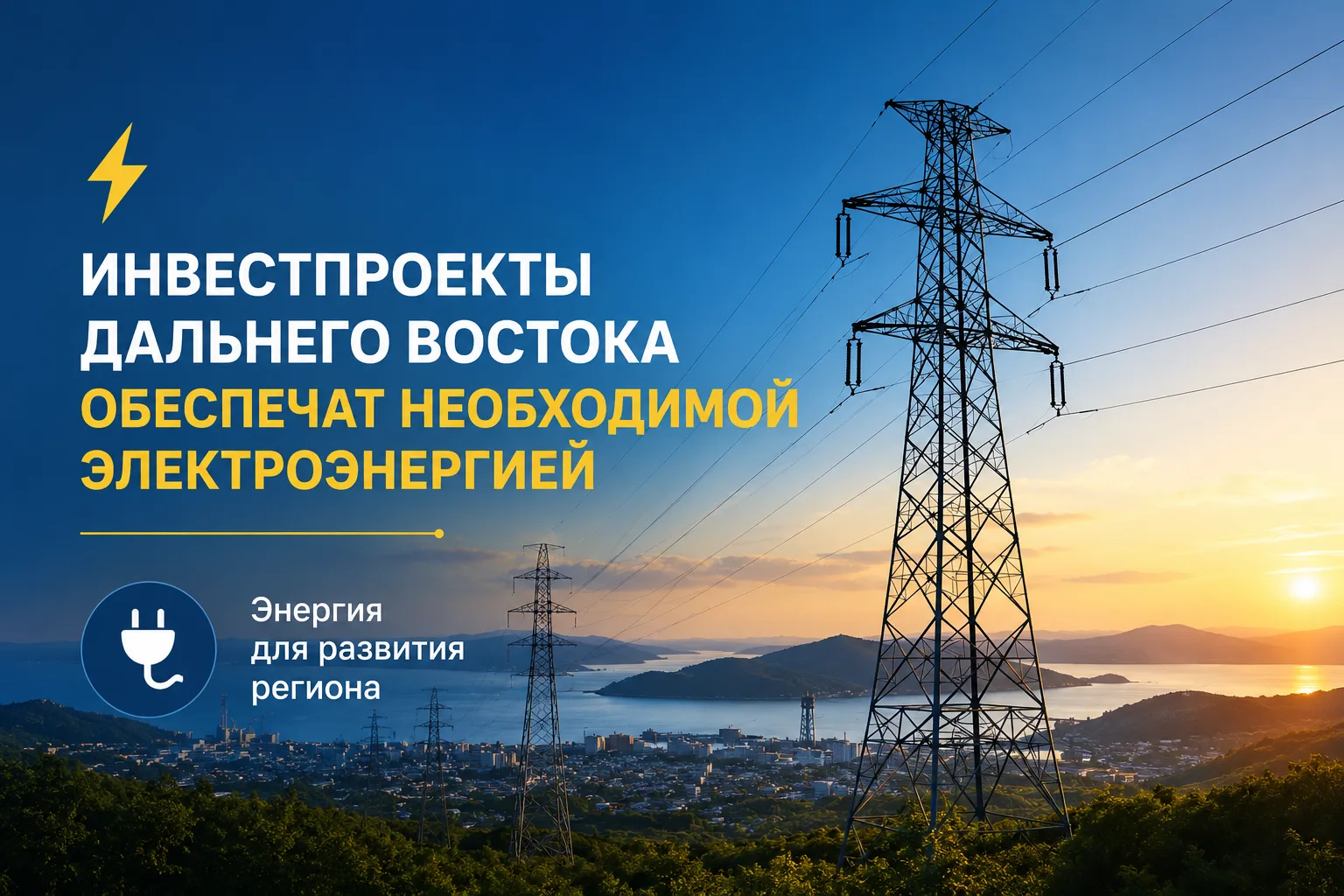 Юрий Трутнев: Обеспечение электроэнергией инвестпроектов на Дальнем Востоке должно стать приоритетны