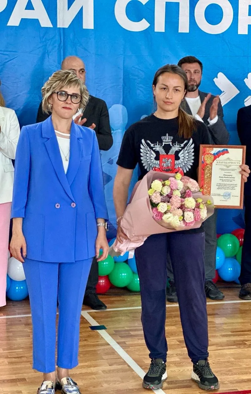 Церемония награждения - флагманы спорта Зеленчукского района