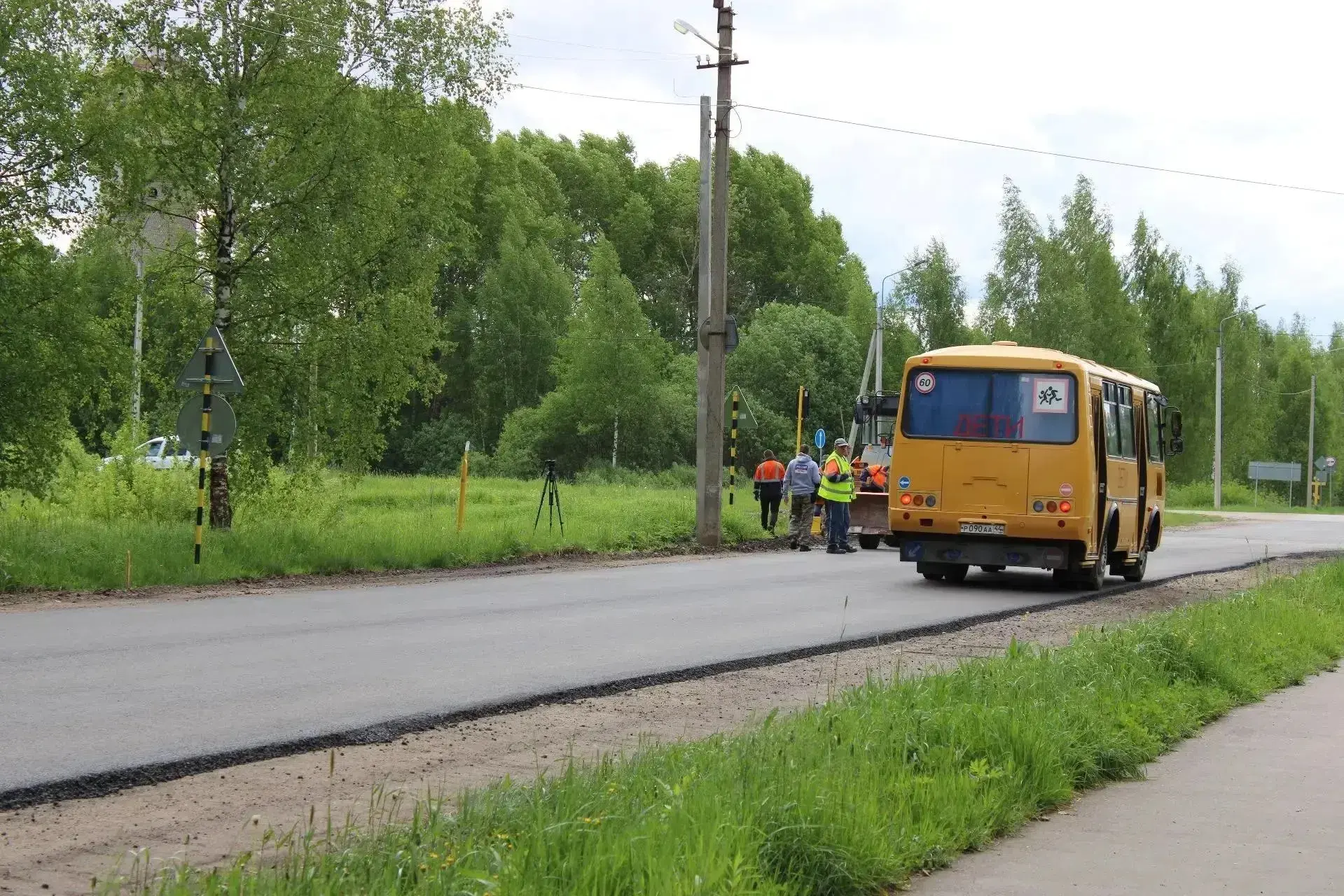 🚌 В Костромской области завершается ремонт участков региональных дорог, обеспечивающих...