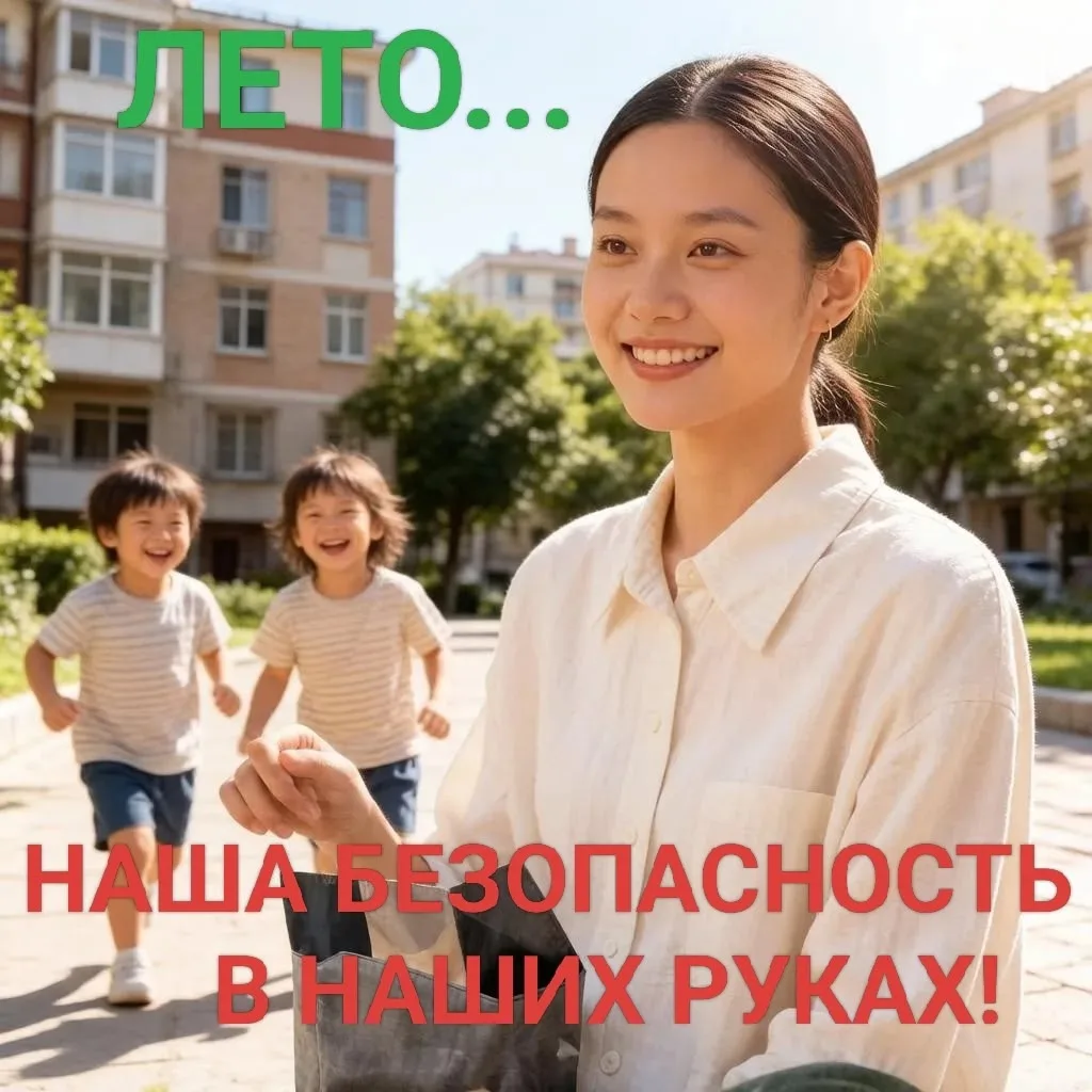 ⚡❗ЛЕТНИЕ КАНИКУЛЫ: НАША БЕЗОПАСНОСТЬ — В НАШИХ РУКАХ!