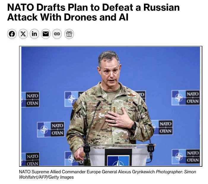 Военное командование НАТО разрабатывает стратегию «быстрой победы» в случае предполагае...