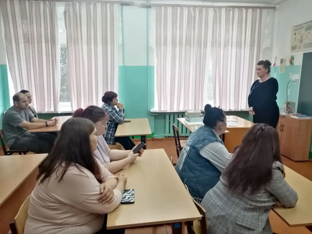 В структурном подразделении Заовражье прошло первое в этом учебном году родительское со...