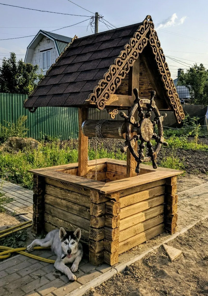 Декоративный колодец 😍👍