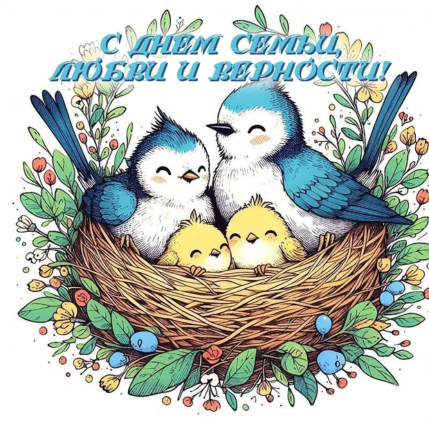 🌼 В преддверии Дня семьи, любви и верности!

Дорогие друзья!

До одного из самых душевных празднико