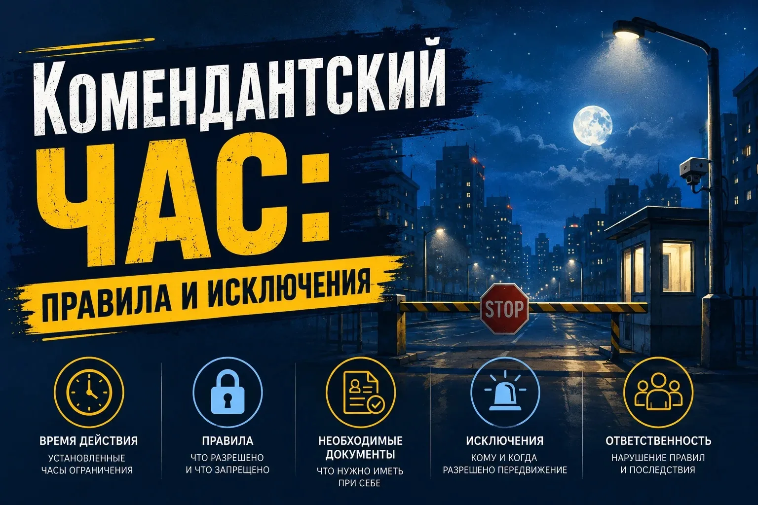 🕒 12 мая — День правовых знаний: разбираем «Комендантский час: правила и исключения» без страха и ми