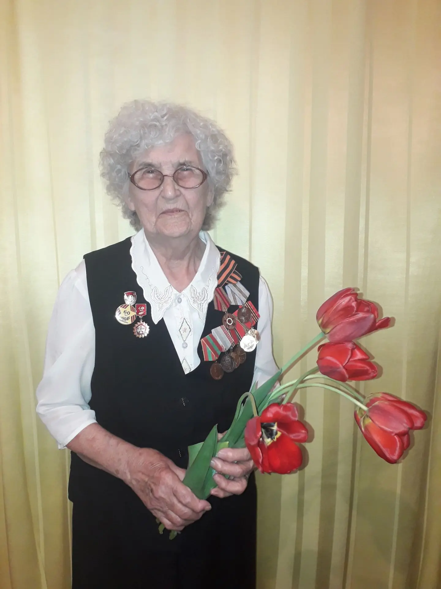 🌷Сегодня исполнилось 100 лет ветерану Великой Отечественной войны, ветерану труда Тамаре Васильевне