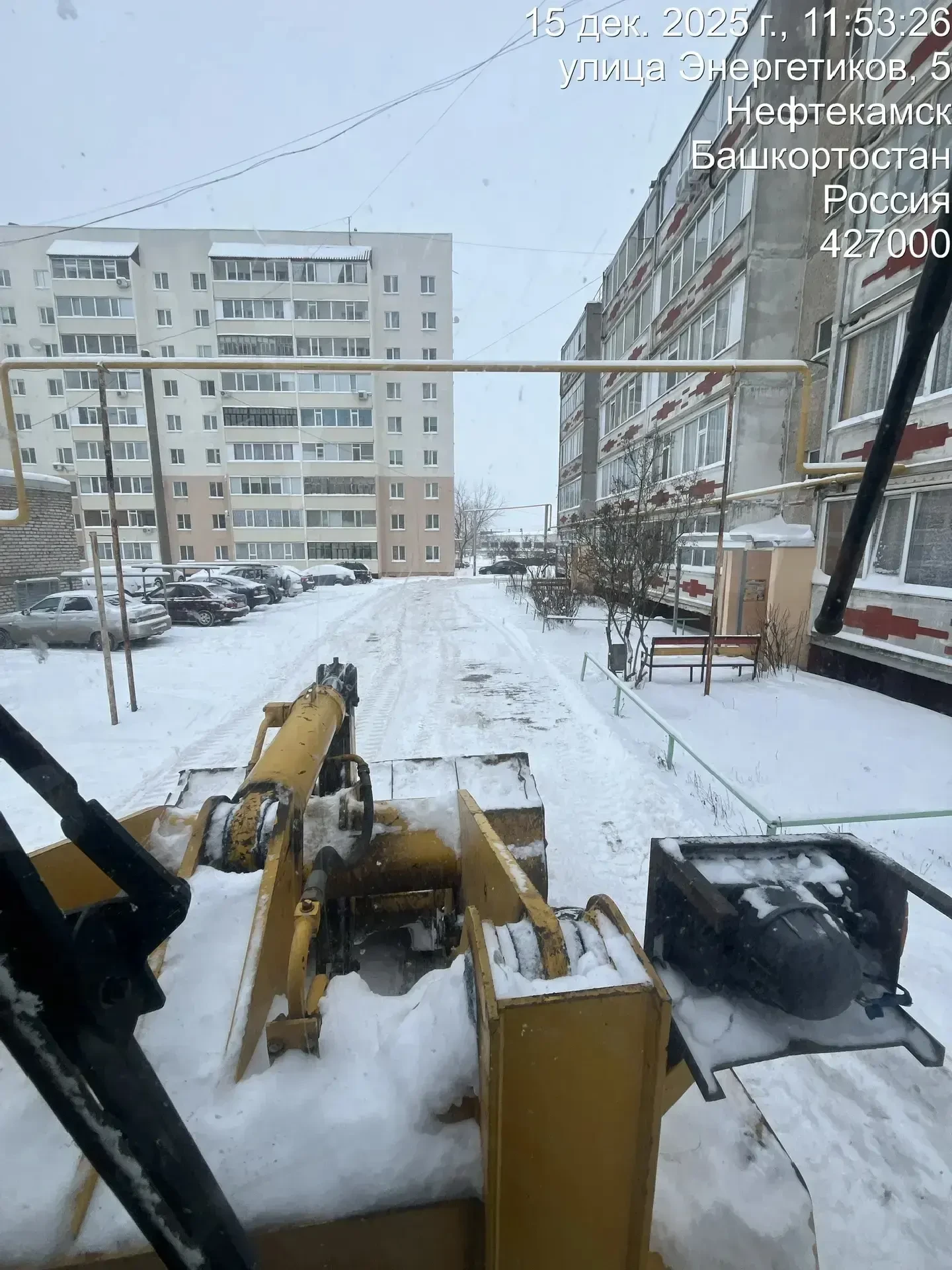 ❄❄❄🚜 Очистка внутриквартальных дорог