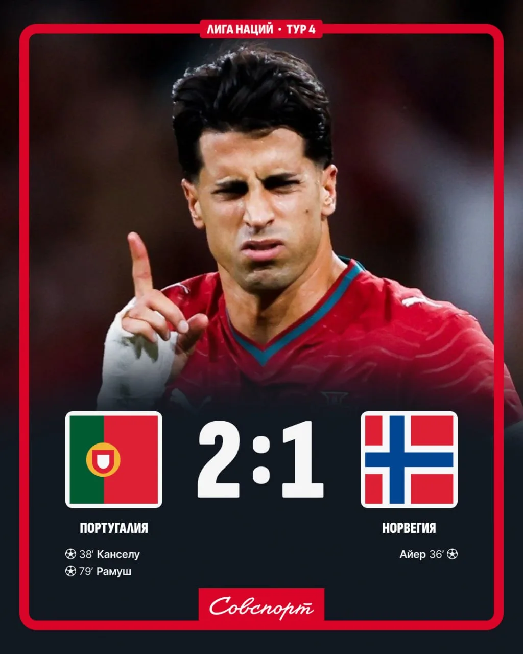 🇵🇹🇳🇴 Португалия снова побеждает без Роналду!