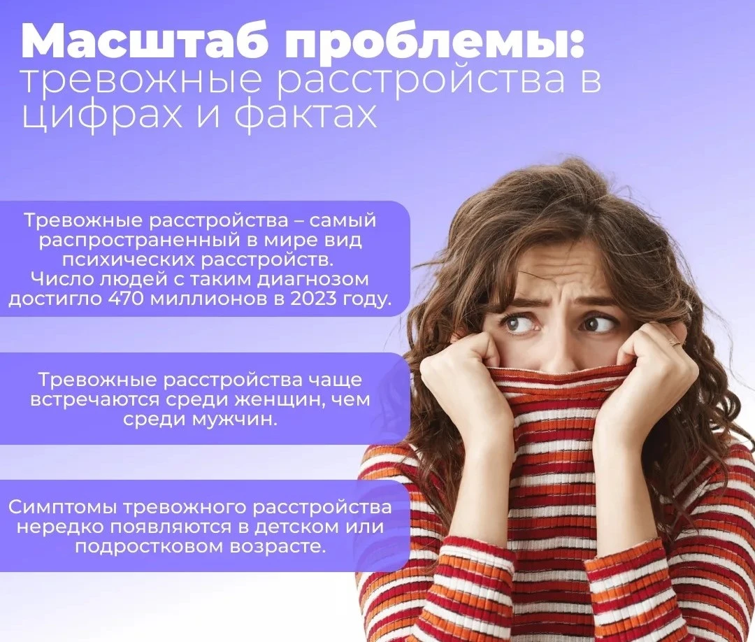 ❗Тревожные расстройства