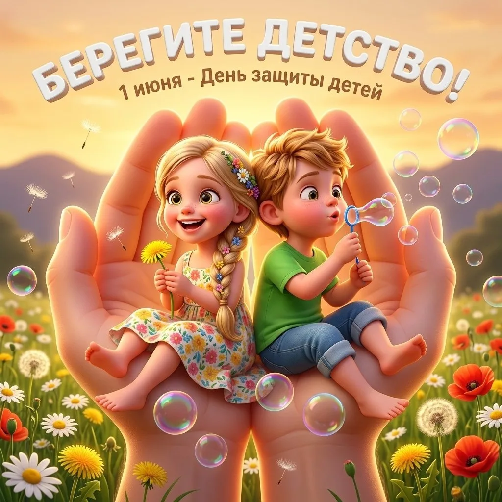 🧸 1 ИЮНЯ - ДЕНЬ ЗАЩИТЫ ДЕТЕЙ! БЕРЕЖЕМ КАЖДОЕ МГНОВЕНИЕ ✨