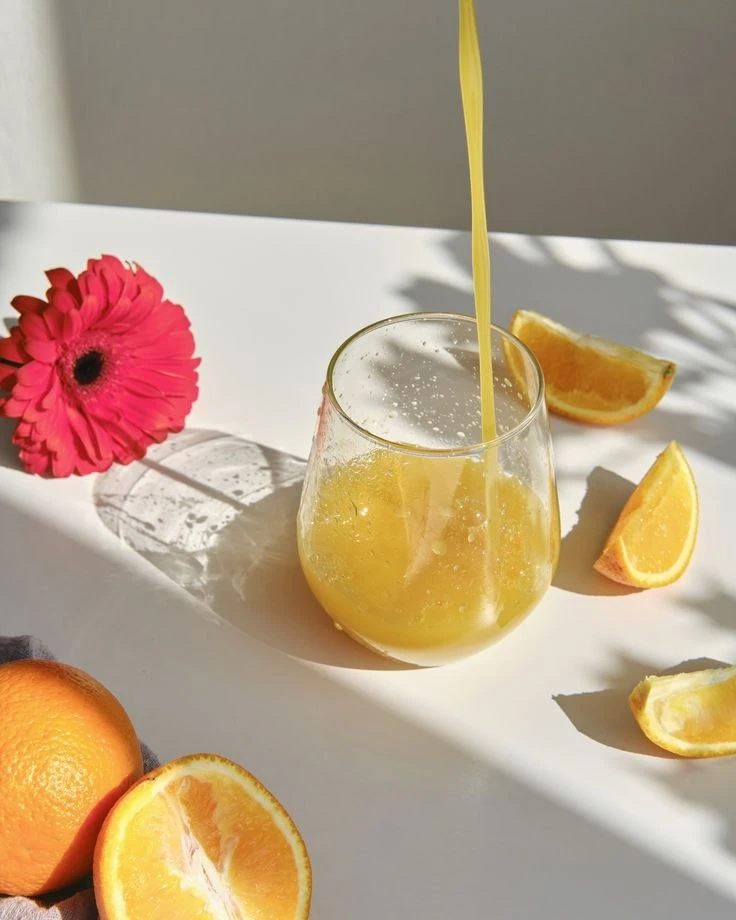 Любителям апельсинового сока приятный бонус! 🍊