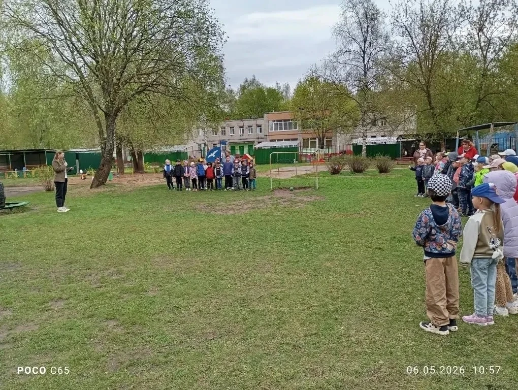 #ЦРРдетскийсад10 6 мая в нашем детском саду прошла спортивная  игра «Зарница», посвященная🎖Дню Побед